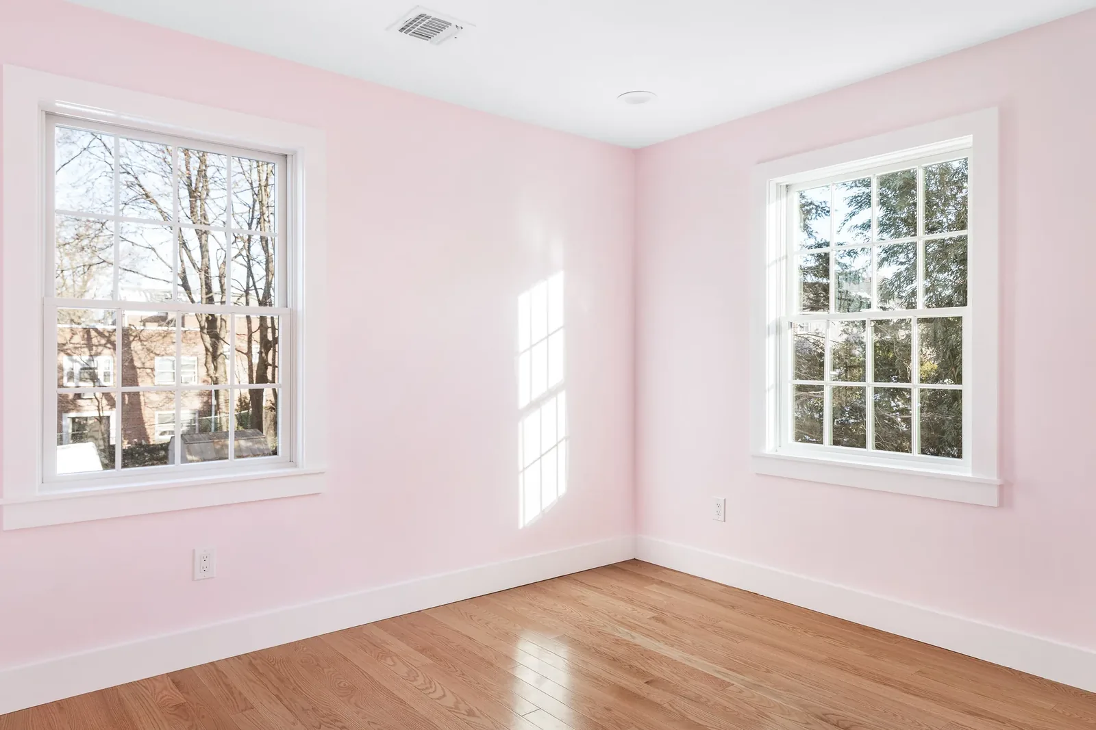 Bedroom with bright natural light