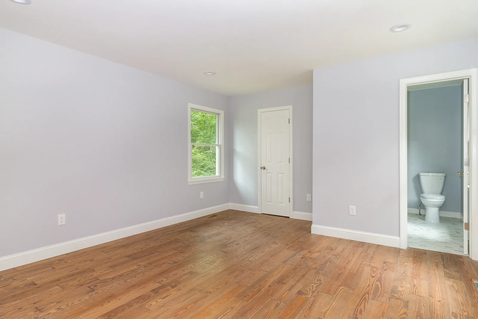 Primary bedroom with en suite bath